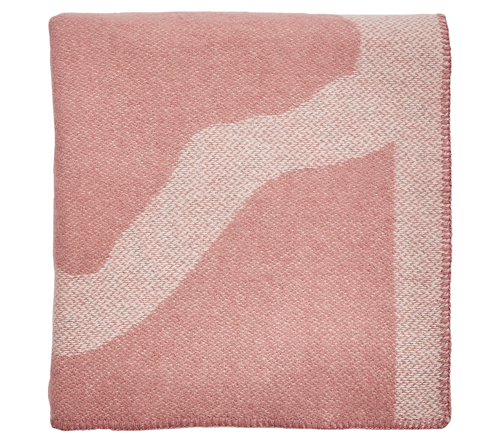 Ted Baker Magnolia Soft Pink Throw